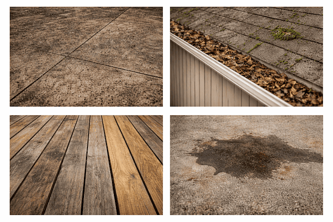 Professional pressure washing service by Main Line Exterior Co.